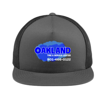 HC - Knit Cap - 5 Panel Classic Trucker Mesh Back Cap (DTF) Thumbnail