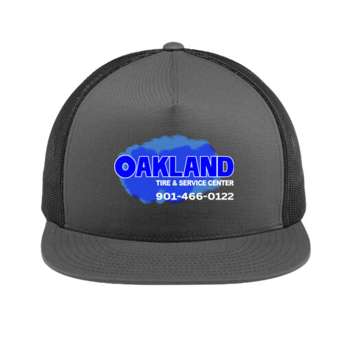 HC - Knit Cap - 5 Panel Classic Trucker Mesh Back Cap (DTF) Thumbnail